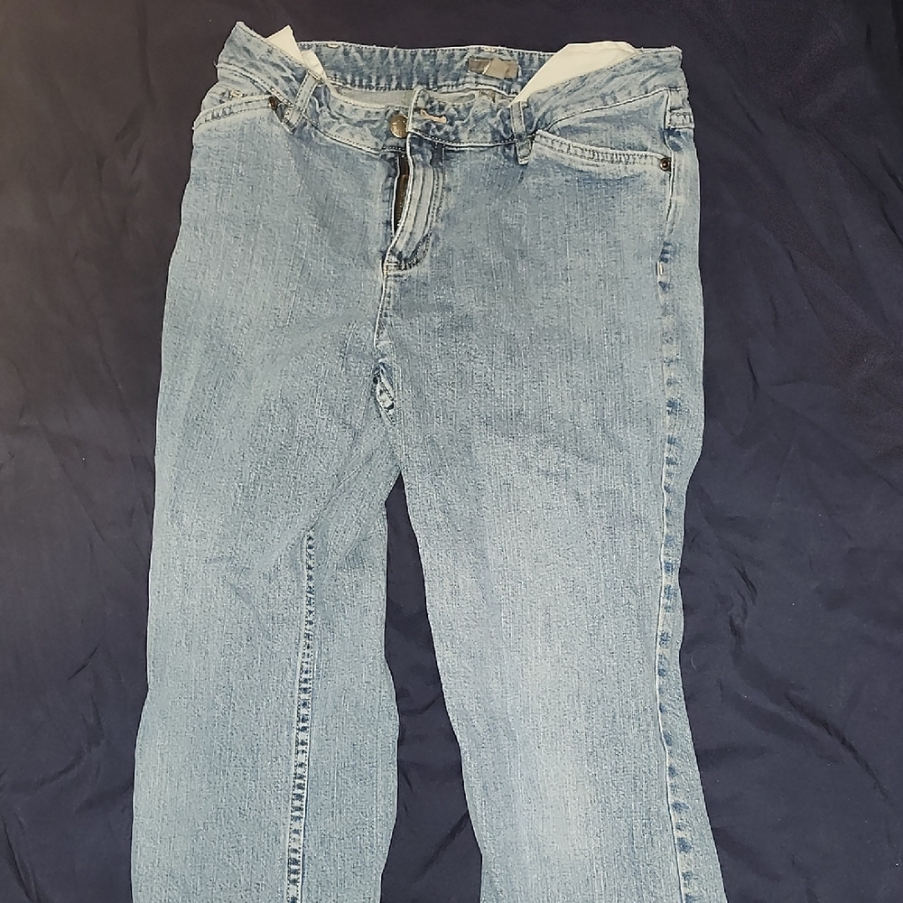 J. Jill Light Blue Straight Leg Jeans